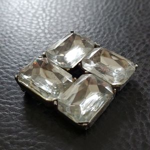 VTG Cadoro glass brooch